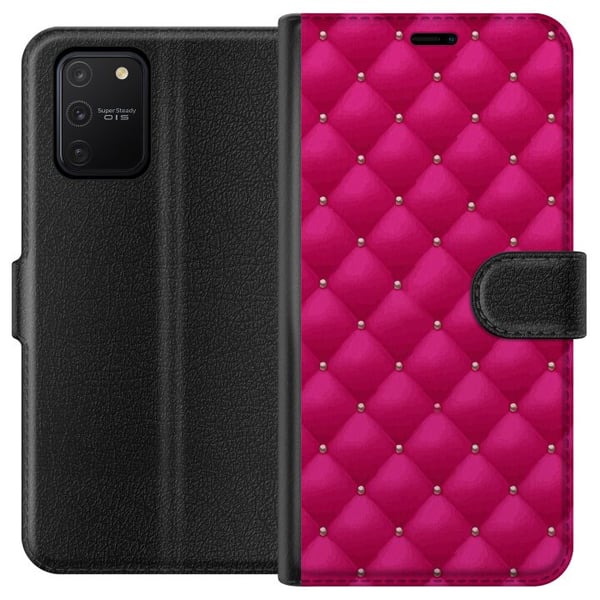 Kompatibelt Lommeboketui til Samsung Galaxy S10 Lite Luksuriøst Rosa Kompatibelt Lommeboketui til Samsung Galaxy S10 Lite Luksuriøst Rosa