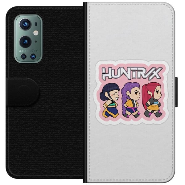 Kompatibelt Plånboksfodral till OnePlus 9 Pro Kpop Demon Hunters Huntrix Chibi Idols Cute Cartoon Kawaii Energy