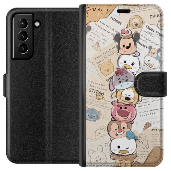 Kompatibelt Lommeboketui til Samsung Galaxy S21+ 5G Disneyfigurer Pixar Marvel Prinsesse Kompatibelt Lommeboketui til Samsung Galaxy S21+ 5G Disneyfigurer Pixar Marvel Prinsesse