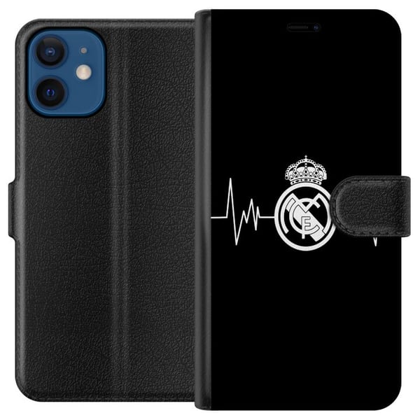 Yhteensopiva Lompakkokotelo Apple iPhone 12 mini Real Madrid CF