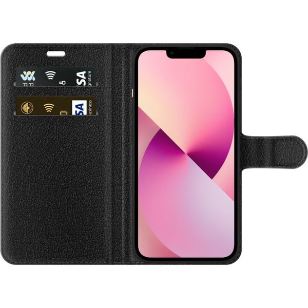 Kompatibelt Lommeboketui til Apple iPhone 13 mini Katt