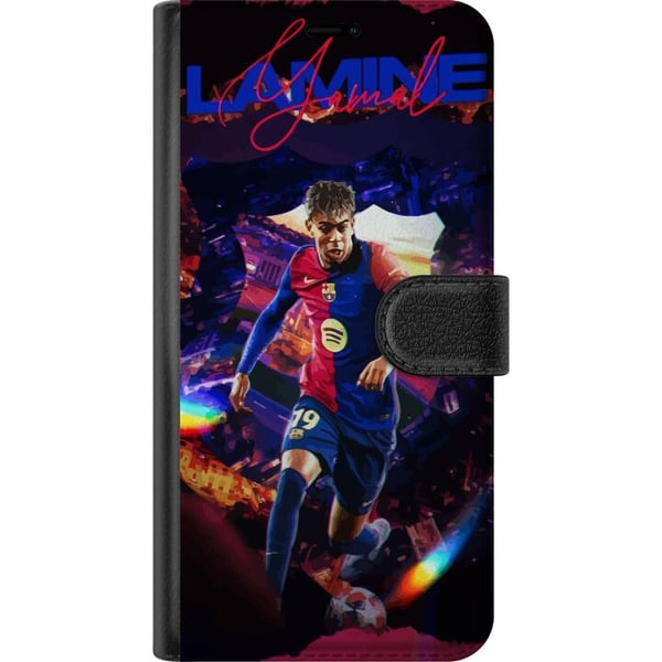 Kompatibelt Lommeboketui til Samsung Galaxy S23+ Yamal Rising Talent FC Barcelona Spelare Ung Fotbollsstjärna