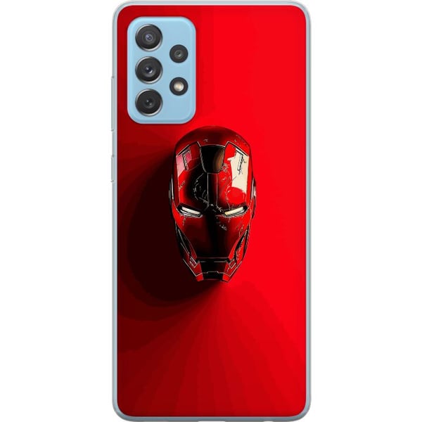 Kompatibelt Mobildeksel til Samsung Galaxy A52 5G Iron Man Marvel hjelm plakat Avengers Tony Stark maske rød superhelt retro tegneserieillustrasjon d Kompatibelt Mobildeksel til Samsung Galaxy A52 5G Iron Man Marvel hjelm plakat Avengers Tony Stark maske rød superhelt retro tegneserieillustrasjon d