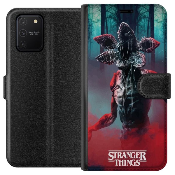 Kompatibelt Lommeboketui til Samsung Galaxy S10 Lite Fremmede Ting Monster Kompatibelt Lommeboketui til Samsung Galaxy S10 Lite Fremmede Ting Monster