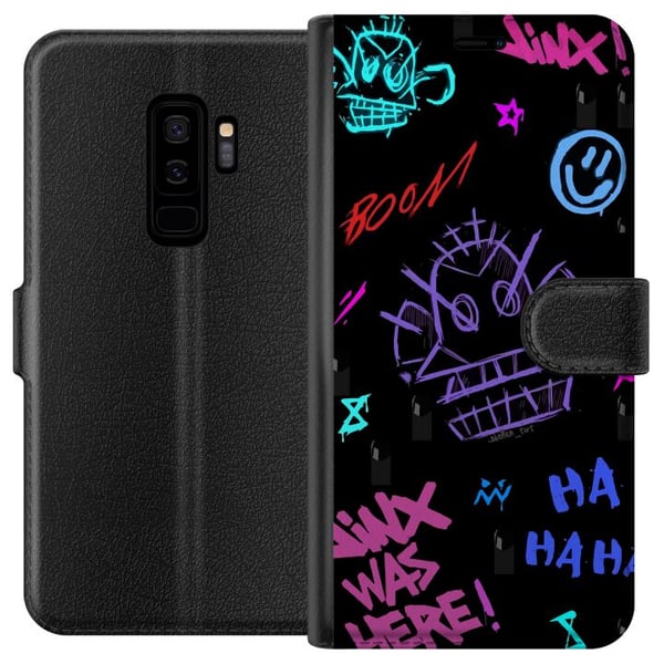Kompatibelt Lommeboketui til Samsung Galaxy S9+ League of Legends Kompatibelt Lommeboketui til Samsung Galaxy S9+ League of Legends