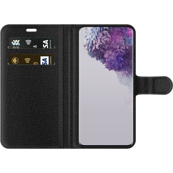 Kompatibelt Plånboksfodral till Samsung Galaxy S20 Ultra Huntrix Neon Trio Kpop Demon Hunter Färgstark futuristisk design med tre kvinnliga hjältar i