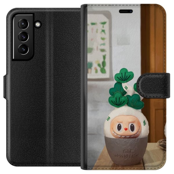 Kompatibelt Lommeboketui til Samsung Galaxy S21+ 5G MONSTRENE Ulydige Planter Kompatibelt Lommeboketui til Samsung Galaxy S21+ 5G MONSTRENE Ulydige Planter