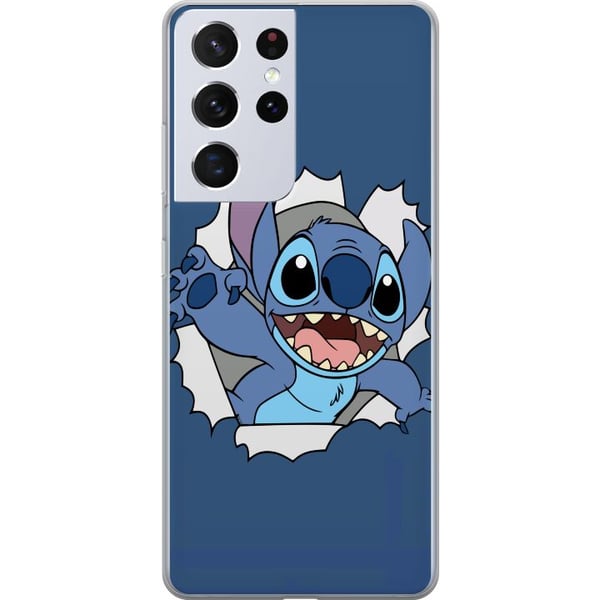 Kompatibelt Mobildeksel til Samsung Galaxy S21 Ultra 5G Disney Stitch Lilo og Stitch blå figur søt alien kawaii tegneseriefigur morsom poster retro d Kompatibelt Mobildeksel til Samsung Galaxy S21 Ultra 5G Disney Stitch Lilo og Stitch blå figur søt alien kawaii tegneseriefigur morsom poster retro d