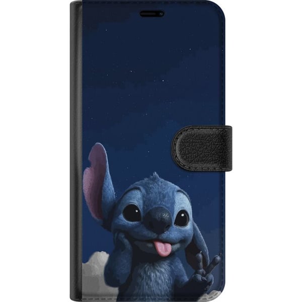 Kompatibelt Lommeboketui til Samsung Galaxy S10 Lite Stitch Disney blå alien Lilo og Stitch kawaii-karakter nattehimmel stjernehimmel søt tegnekunst