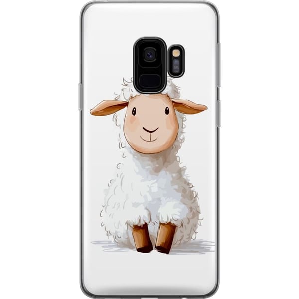 Yhteensopiva Puhelinkuori Samsung Galaxy S9 Suloinen Lammas - lasten ja vauvan tuotteita sarjakuvatyyliin Yhteensopiva Puhelinkuori Samsung Galaxy S9 Suloinen Lammas - lasten ja vauvan tuotteita sarjakuvatyyliin
