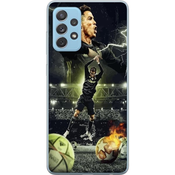 Kompatibelt Mobildeksel til Samsung Galaxy A52 5G Ronaldo Kompatibelt Mobildeksel til Samsung Galaxy A52 5G Ronaldo