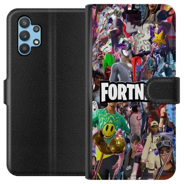 Kompatibelt Plånboksfodral till Samsung Galaxy A32 5G Fortnite Kompatibelt Plånboksfodral till Samsung Galaxy A32 5G Fortnite
