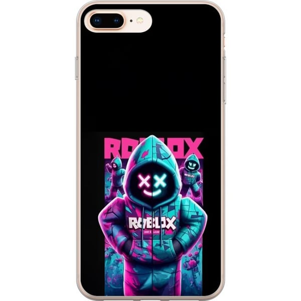 Yhteensopiva Puhelinkuori Apple iPhone 8 Plus Neon Roblox -huppari, jossa on siisti peliaihe, hehkuvat värit ja futuristinen ilme Yhteensopiva Puhelinkuori Apple iPhone 8 Plus Neon Roblox -huppari, jossa on siisti peliaihe, hehkuvat värit ja futuristinen ilme