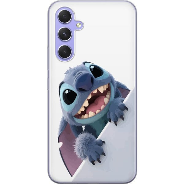 Kompatibelt Mobilskal till Samsung Galaxy A54 Happy Stitch – glad figur med charmig uttryck Kompatibelt Mobilskal till Samsung Galaxy A54 Happy Stitch – glad figur med charmig uttryck