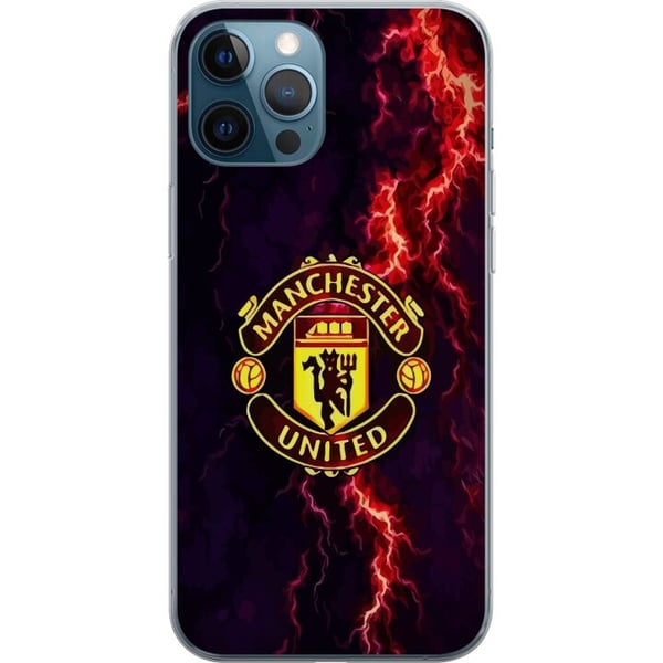Yhteensopiva Puhelinkuori Apple iPhone 12 Pro Manchester United Yhteensopiva Puhelinkuori Apple iPhone 12 Pro Manchester United