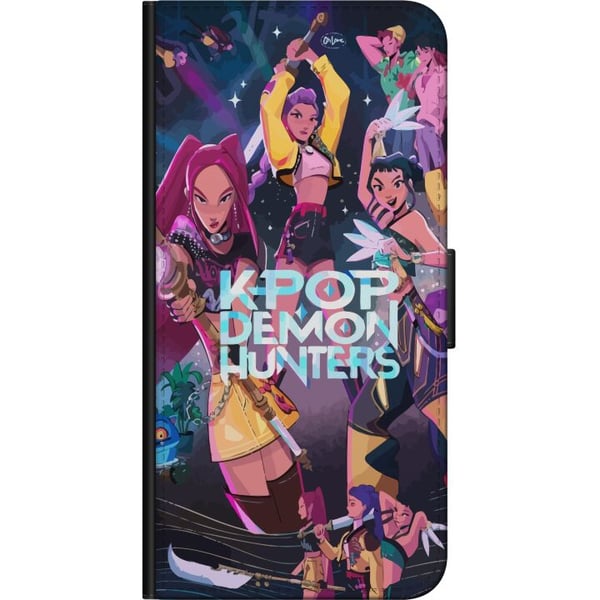 Kompatibel Tegnebogsetui til Motorola Moto G9 Play K-pop-dæmonjægere Fuld holdkamp Idoler Magiske klinger Kosmisk glød