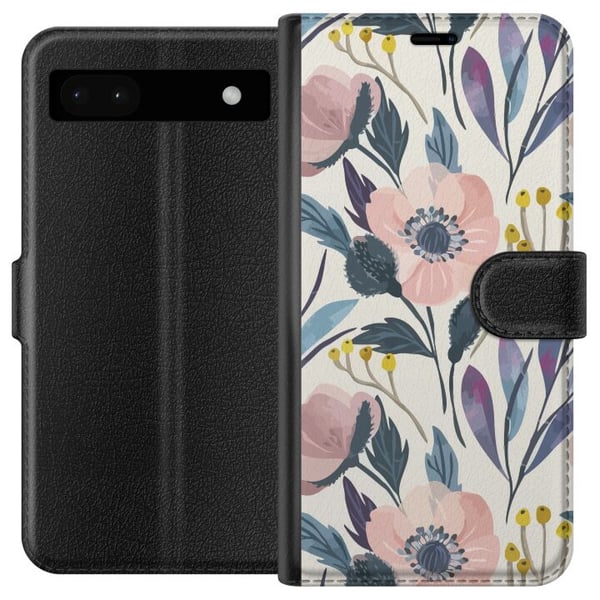 Yhteensopiva Lompakkokotelo Google Pixel 6a Kukkonyys