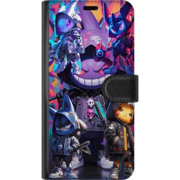 Kompatibelt Lommeboketui til Samsung Galaxy S25 Pokemon
