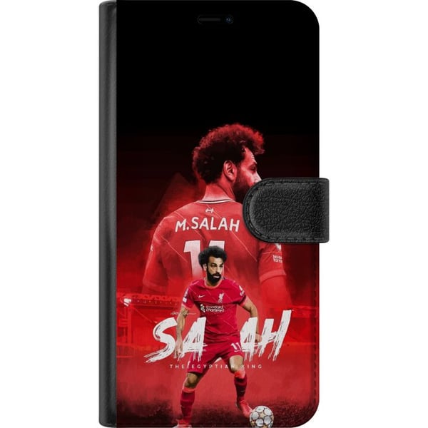 Yhteensopiva Lompakkokotelo Apple iPhone 12 mini Mohamed Salah Liverpool Egypti tekninen legenda, jolla on nopeutta, harhautuksia ja uskomaton seurah