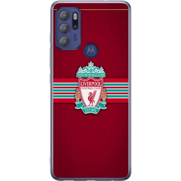 Kompatibel Mobilcover til Motorola Moto G60S Liverpool supporterudstyr fodbold merch rød