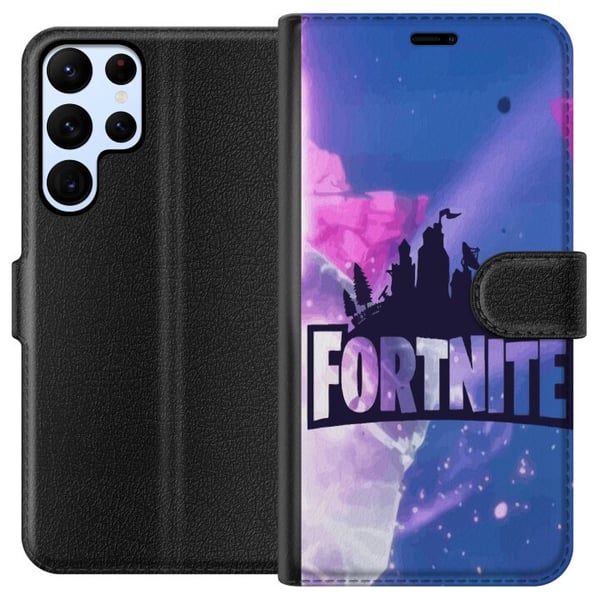 Kompatibelt Plånboksfodral till Samsung Galaxy S22 Ultra 5G Fortnite