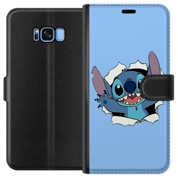 Kompatibelt Plånboksfodral till Samsung Galaxy S8 Stitch heeej Kompatibelt Plånboksfodral till Samsung Galaxy S8 Stitch heeej