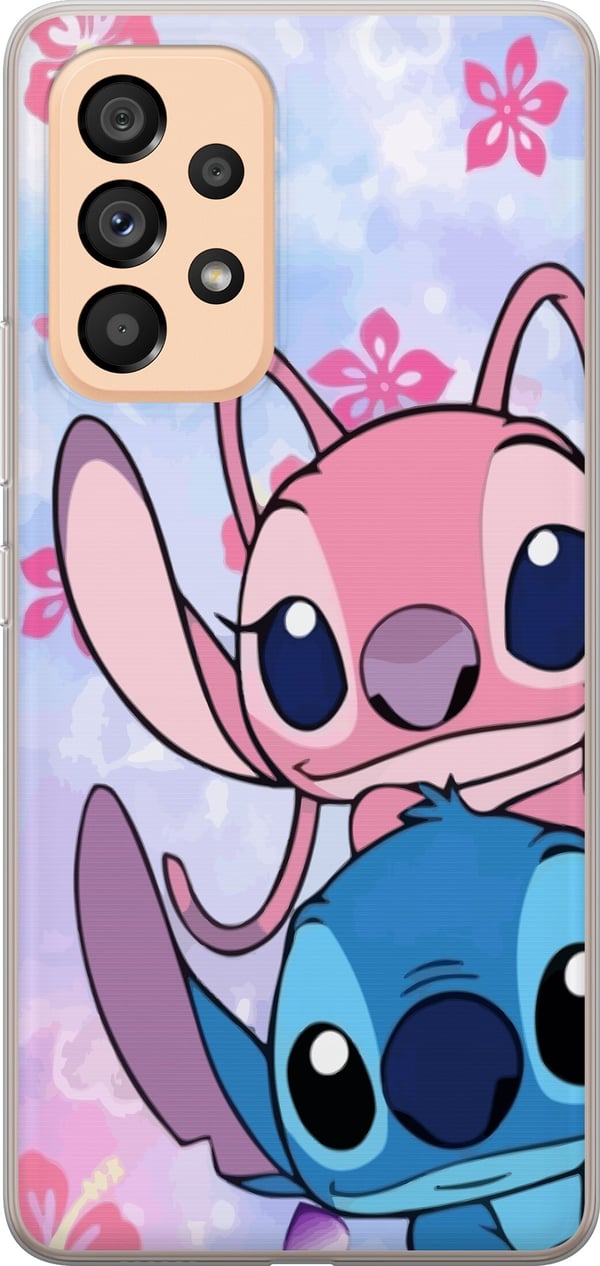 Yhteensopiva Puhelinkuori Samsung Galaxy A53 5G Stitch & Angel