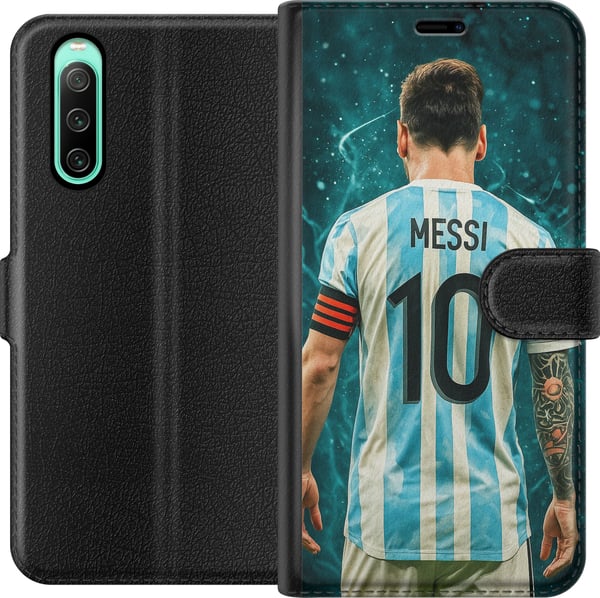Kompatibelt Plånboksfodral till Sony Xperia 10 IV Messi