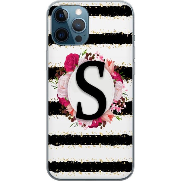 Yhteensopiva Puhelinkuori Apple iPhone 12 Pro Kirjain S Yhteensopiva Puhelinkuori Apple iPhone 12 Pro Kirjain S