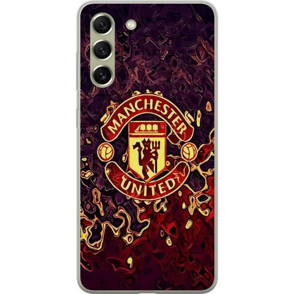 Kompatibelt Mobildeksel til Samsung Galaxy S21 FE 5G Manchester United