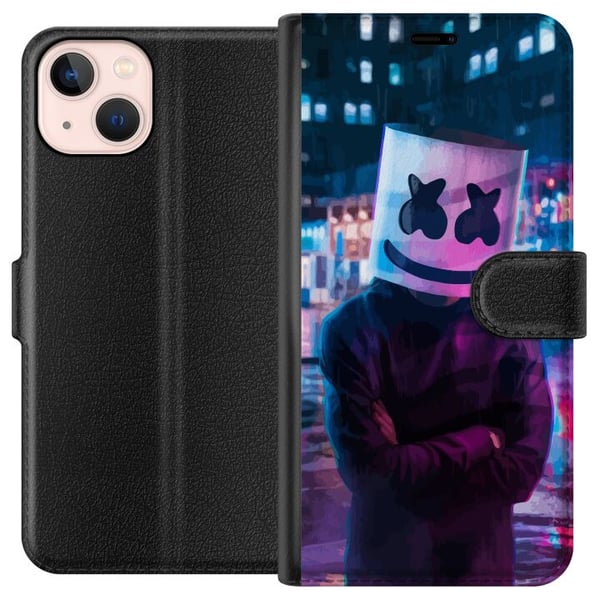 Kompatibelt Plånboksfodral till Apple iPhone 13 mini Marshmallow Roblox Legend Kompatibelt Plånboksfodral till Apple iPhone 13 mini Marshmallow Roblox Legend