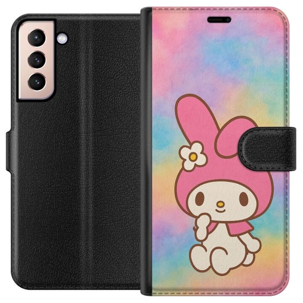 Kompatibelt Lommeboketui til Samsung Galaxy S21 Kawaii Sanrio My Melody Kompatibelt Lommeboketui til Samsung Galaxy S21 Kawaii Sanrio My Melody