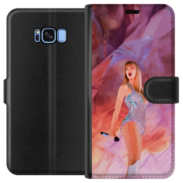 Kompatibelt Plånboksfodral till Samsung Galaxy S8 Taylor Swift Kompatibelt Plånboksfodral till Samsung Galaxy S8 Taylor Swift