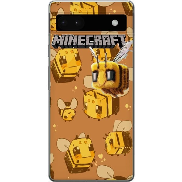 Yhteensopiva Puhelinkuori Google Pixel 6a Minecraft Bi