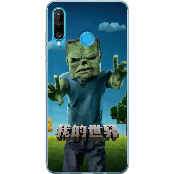 Kompatibel Mobilcover til Huawei P30 lite A Minecraft Movie