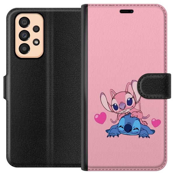 Yhteensopiva Lompakkokotelo Samsung Galaxy A33 5G Ystävänpäivä Stitch Yhteensopiva Lompakkokotelo Samsung Galaxy A33 5G Ystävänpäivä Stitch