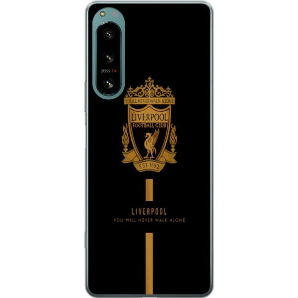 Kompatibelt Mobildeksel til Sony Xperia 5 IV Liverpool-emblem offisiell klubbdesign 2025