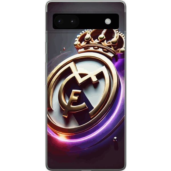 Yhteensopiva Puhelinkuori Google Pixel 6a Real Madrid CF