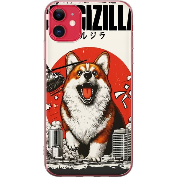 Kompatibelt Mobilskal till Apple iPhone 11 Corgizilla