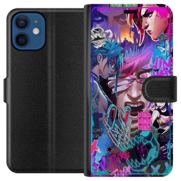 Kompatibelt Lommeboketui til Apple iPhone 12 Arcane