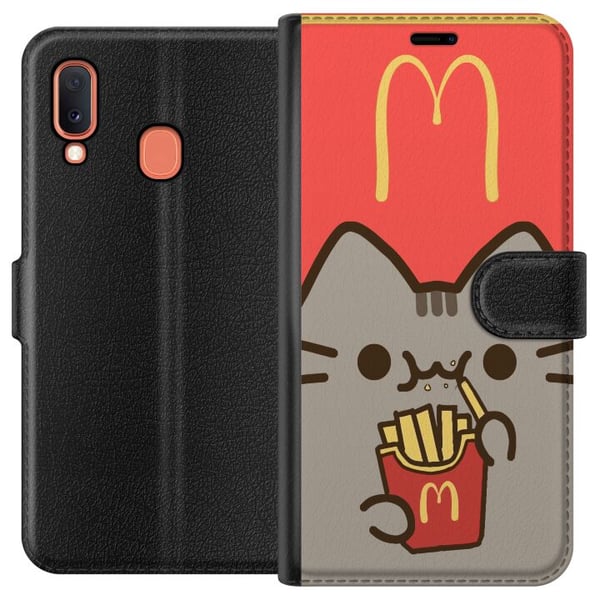 Kompatibelt Lommeboketui til Samsung Galaxy A20e Mc D Kawaii Kompatibelt Lommeboketui til Samsung Galaxy A20e Mc D Kawaii