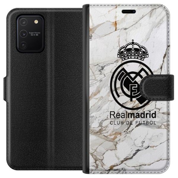 Kompatibelt Lommeboketui til Samsung Galaxy S10 Lite Real Madrid Kompatibelt Lommeboketui til Samsung Galaxy S10 Lite Real Madrid