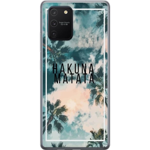 Kompatibel Mobilcover til Samsung Galaxy S10 Lite Hakuna Matata