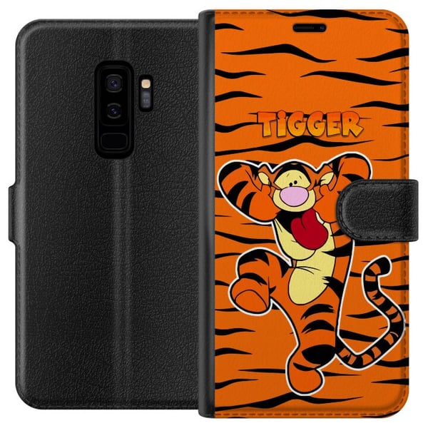 Kompatibelt Plånboksfodral till Samsung Galaxy S9+ Tiger Kompatibelt Plånboksfodral till Samsung Galaxy S9+ Tiger