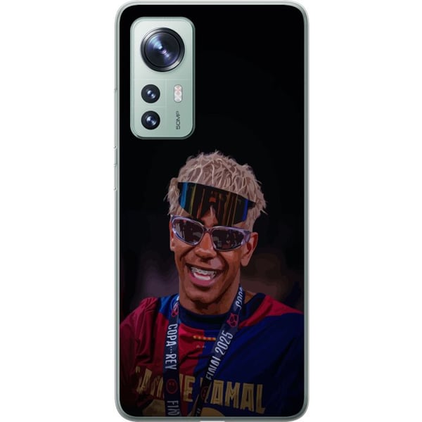Yhteensopiva Puhelinkuori Xiaomi 12  Lamine Yamal matkapuhelinkotelo tyylikkäässä urheilumuotoilussa