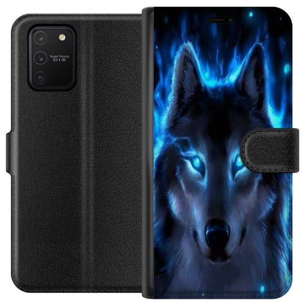 Kompatibelt Lommeboketui til Samsung Galaxy S10 Lite Ulvehund Kompatibelt Lommeboketui til Samsung Galaxy S10 Lite Ulvehund