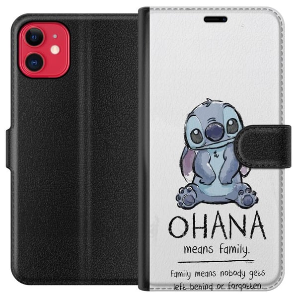 Kompatibel Tegnebogsetui til Apple iPhone 11 Stitch Ohana Kompatibel Tegnebogsetui til Apple iPhone 11 Stitch Ohana