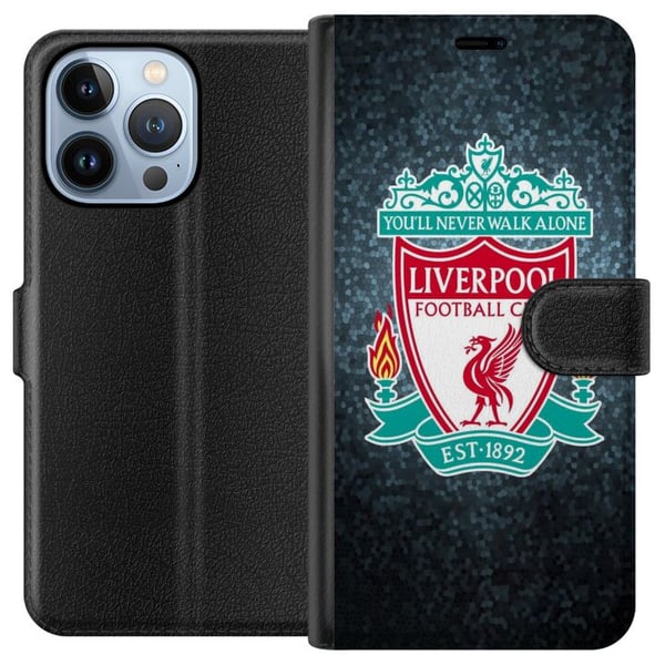 Kompatibelt Lommeboketui til Apple iPhone 13 Pro Liverpool Kompatibelt Lommeboketui til Apple iPhone 13 Pro Liverpool