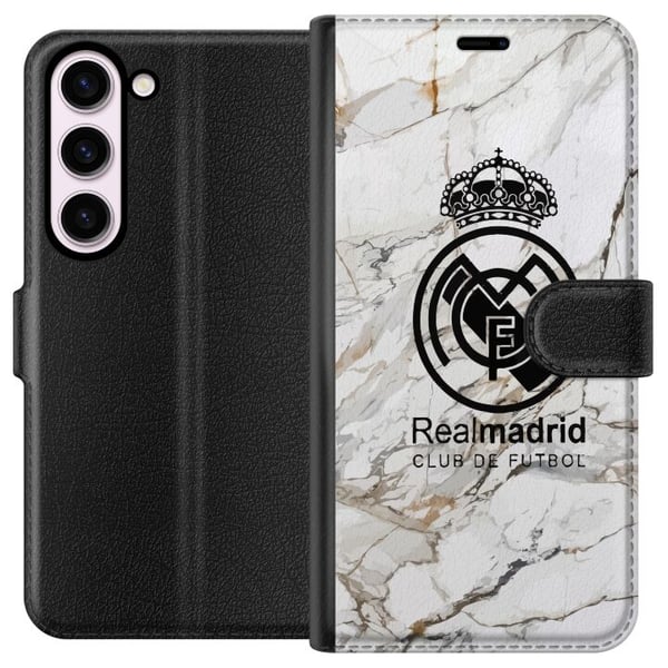 Kompatibel Tegnebogsetui til Samsung Galaxy S23 Real Madrid