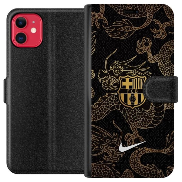 Kompatibel Tegnebogsetui til Apple iPhone 11 FC Barcelona Kompatibel Tegnebogsetui til Apple iPhone 11 FC Barcelona